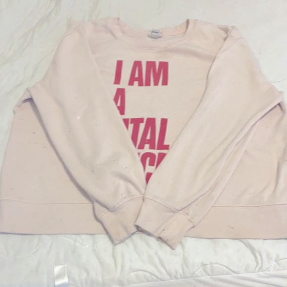 Pink “I am a vital voice” sweatshirt - Picture 2 of 2